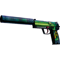 USP Silenced | Little Green Monster (slightly worn)