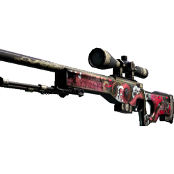 AWP | Gold dust snake (slightly worn)